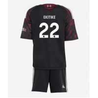 Dětský fotbalový dres Liverpool Hugo Ekitike #22 2026-27 Třetí Krátký Rukáv (+ trenýrky)